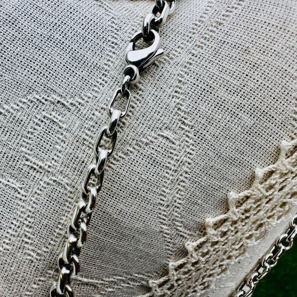 Rare and Retired Tiffany & Co Donut Link Necklace Chain 16” - Picture 4 of 8